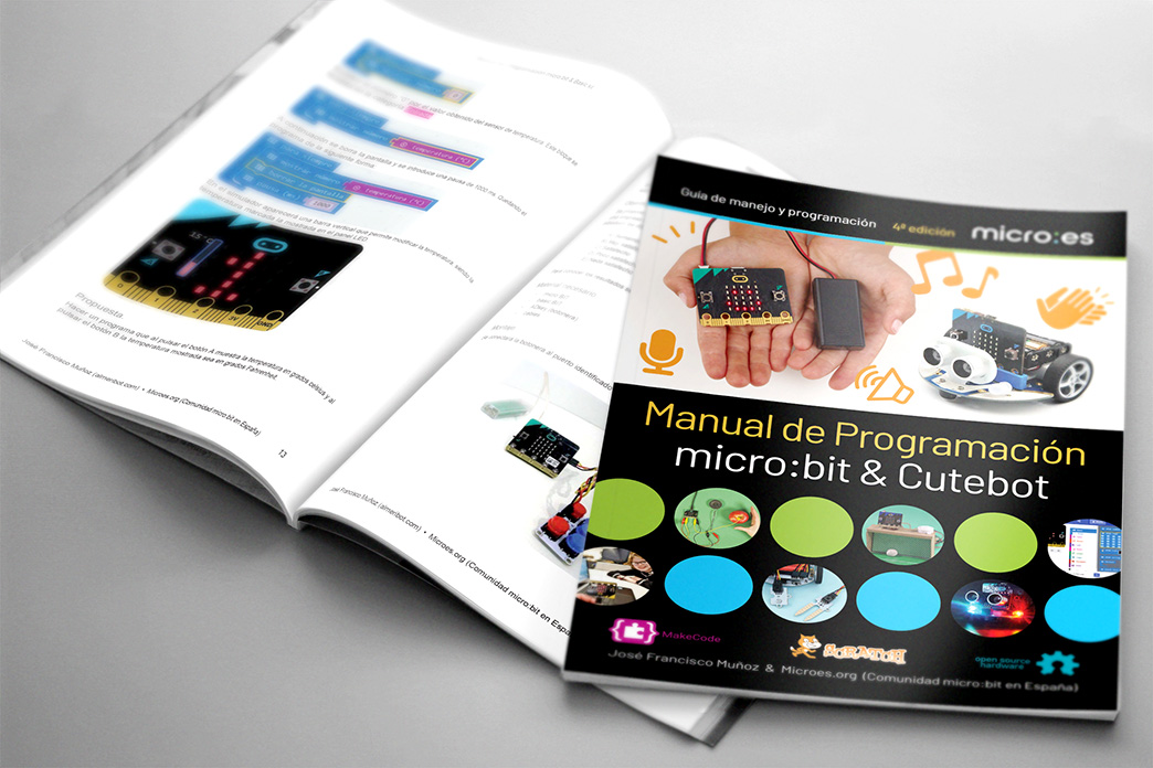 Gu&iacute;a de manejo - Manual de Programaci&oacute;n micro:bit & Cutebot